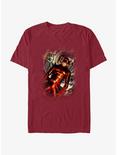 Marvel Daredevil Devilish Stance T-Shirt, CARDINAL, hi-res