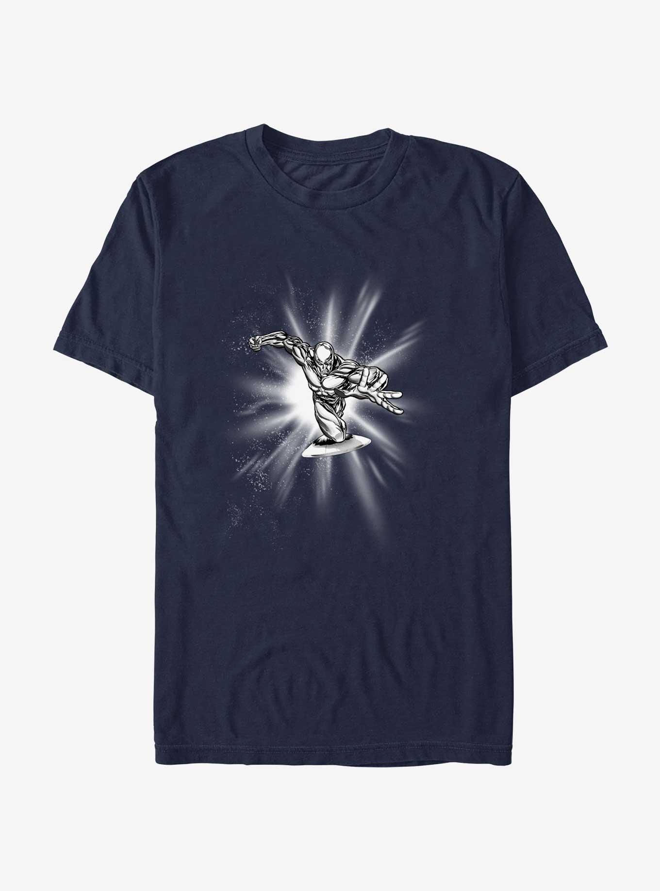 Marvel Fantastic Four Silver Surfer T-Shirt, NAVY, hi-res