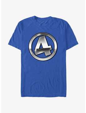Marvel Fantastic Four Silver 4 Logo T-Shirt, , hi-res