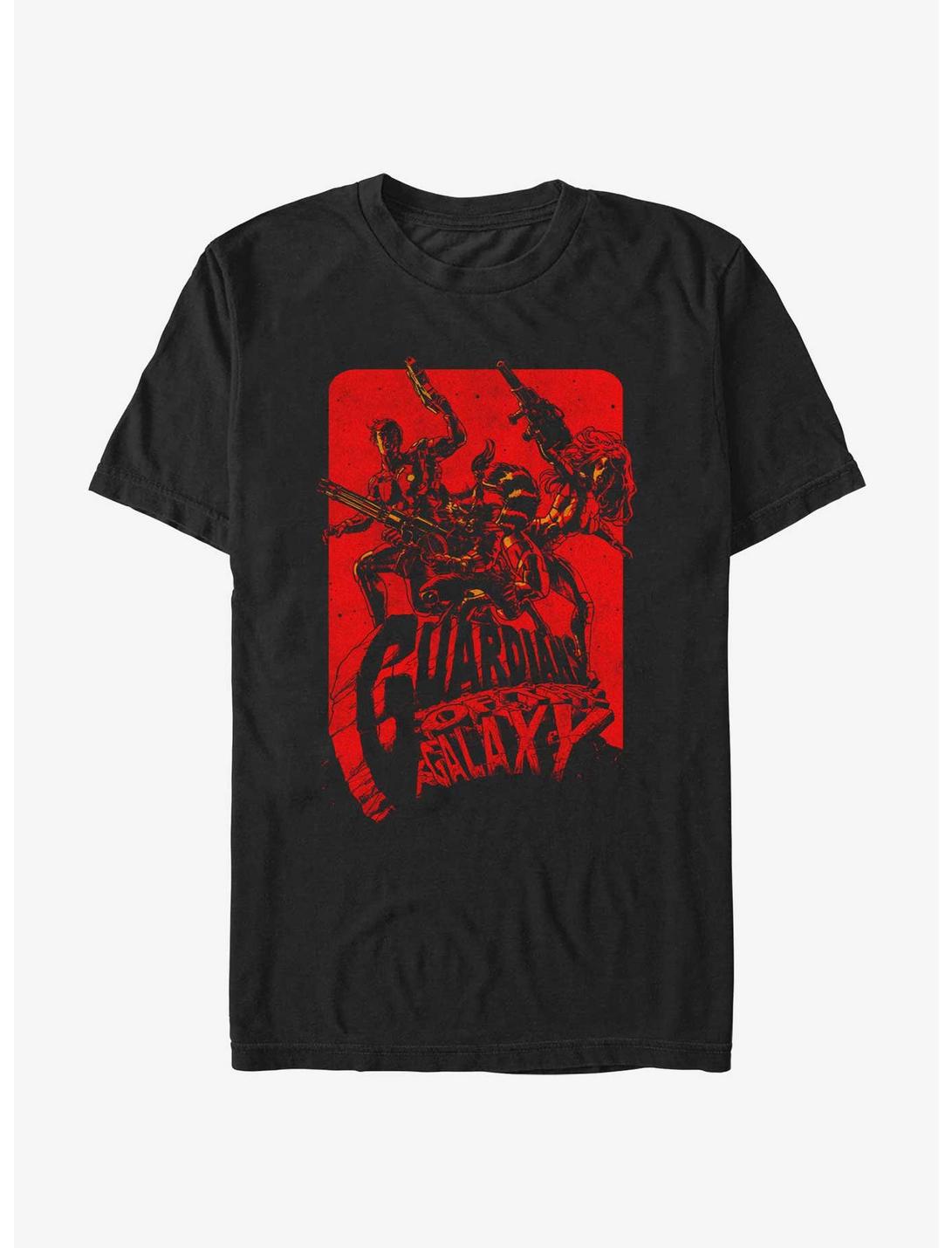 Marvel Guardians of the Galaxy On Your Guardians T-Shirt, BLACK, hi-res