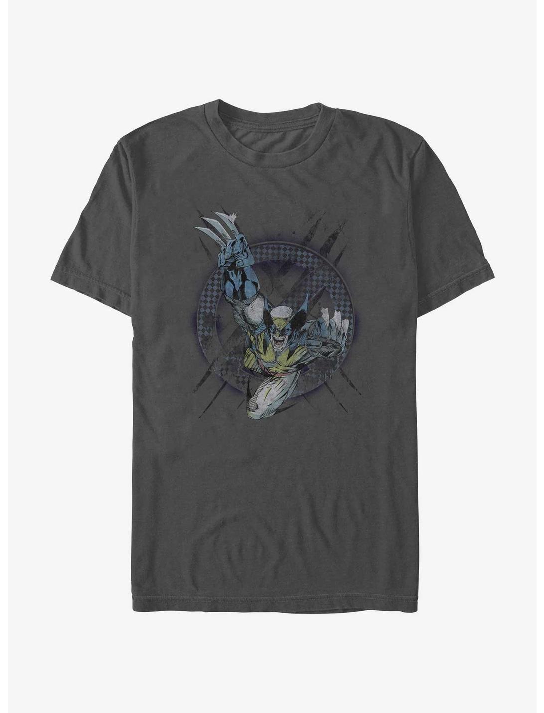 Marvel Wolverine Claws Out T-Shirt, CHARCOAL, hi-res