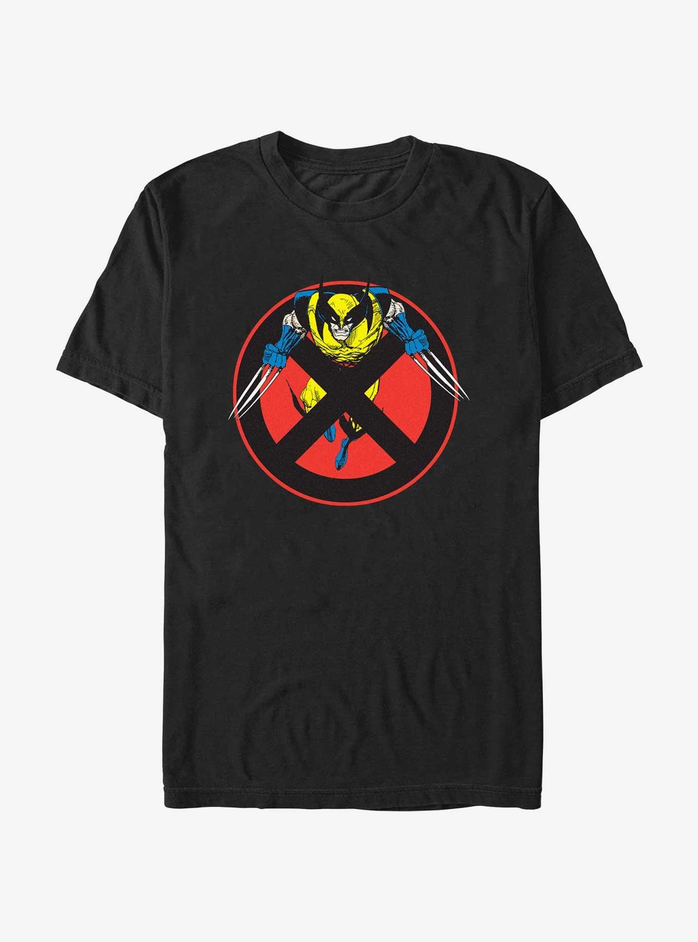Marvel Wolverine Logan Claws Badge T-Shirt, BLACK, hi-res