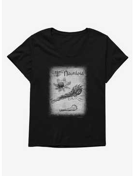 Dungeons & Dragons Nautiloid Ship Schematics Baldur's Gate Womens T-Shirt Plus Size, , hi-res