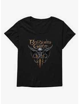 Dungeons & Dragons Baldur's Gate 3 Mind Flayer Logo Womens T-Shirt Plus Size, , hi-res