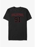 Marvel Deadpool 91 Collegiate T-Shirt, BLACK, hi-res