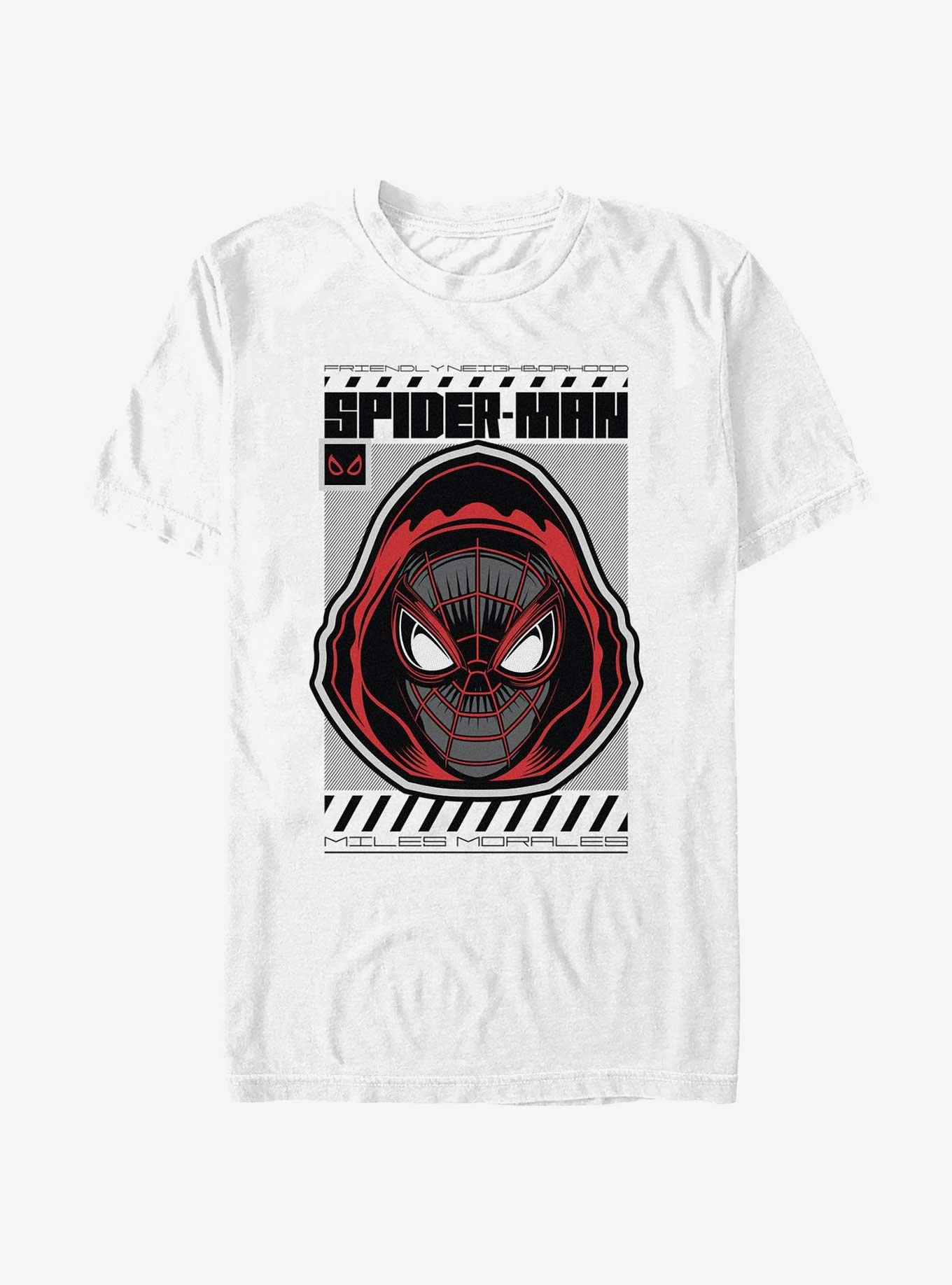 Marvel Spider-Man Miles Morales Hoodie T-Shirt, , hi-res