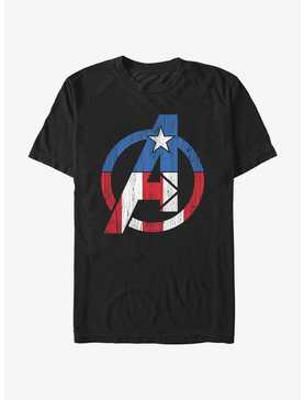 Marvel Avengers Captain America Avengers Logo T-Shirt, , hi-res