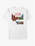 Marvel Periodic Table Of Marvel T-Shirt, WHITE, hi-res