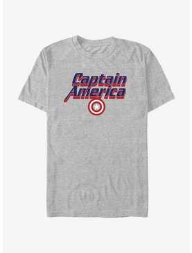 Marvel Captain America Blocked Letters T-Shirt, , hi-res
