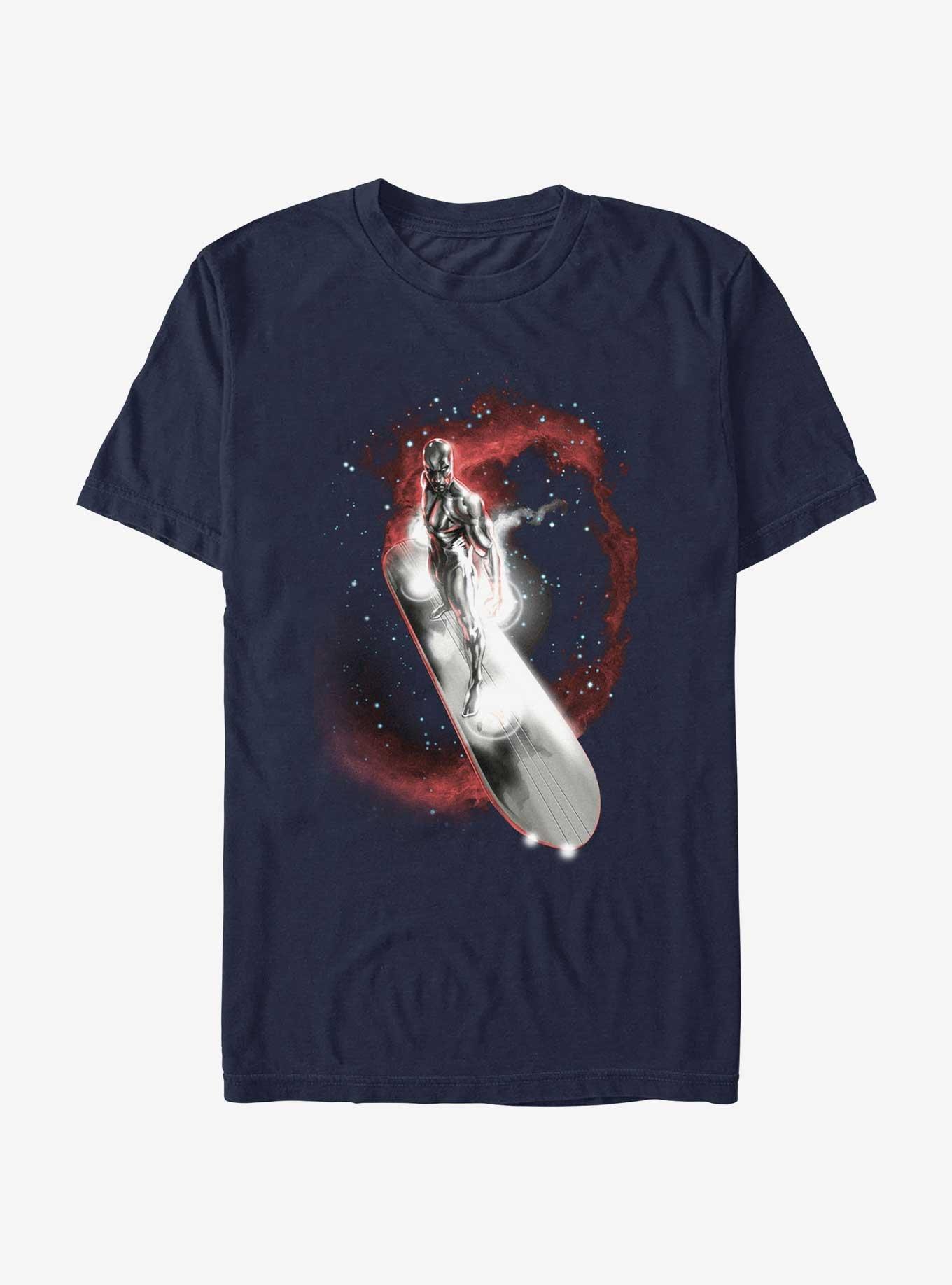 Marvel Fantastic Four Silver Surfer Cosmic Cloud T-Shirt, , hi-res