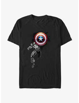 Marvel Captain America Rough Run T-Shirt, , hi-res