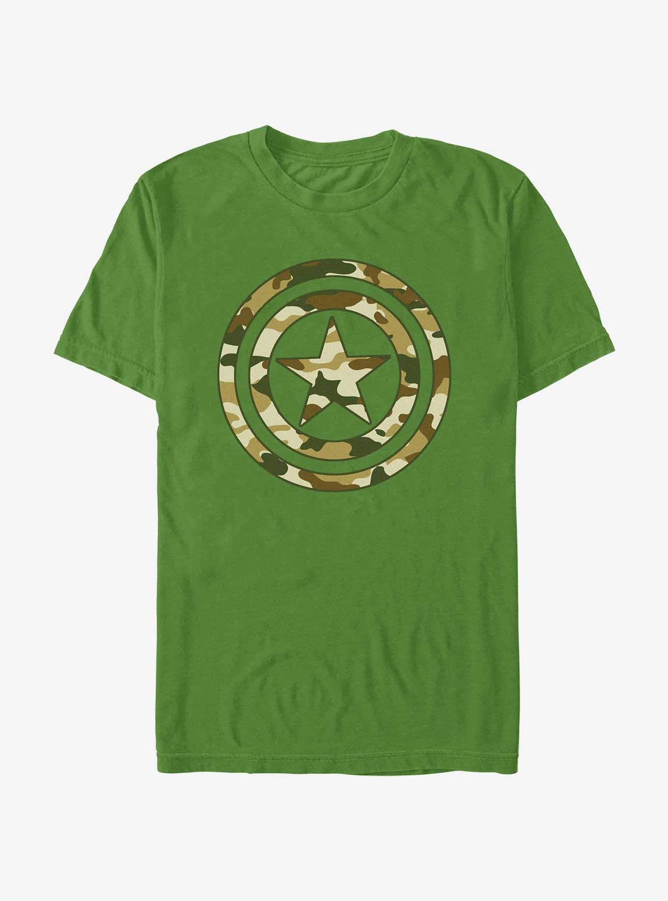 Marvel Captain America Camo Captain T-Shirt, , hi-res