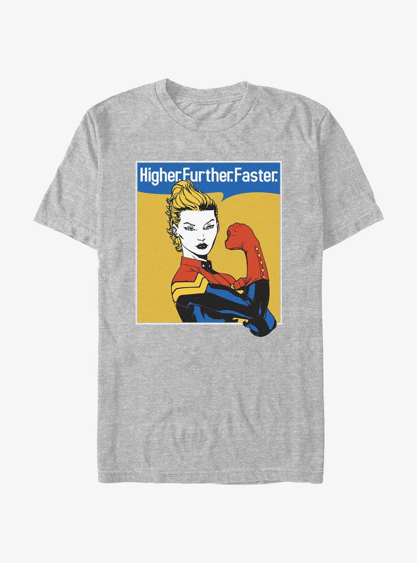 Marvel Captain Marvel 90S Flex T-Shirt, , hi-res