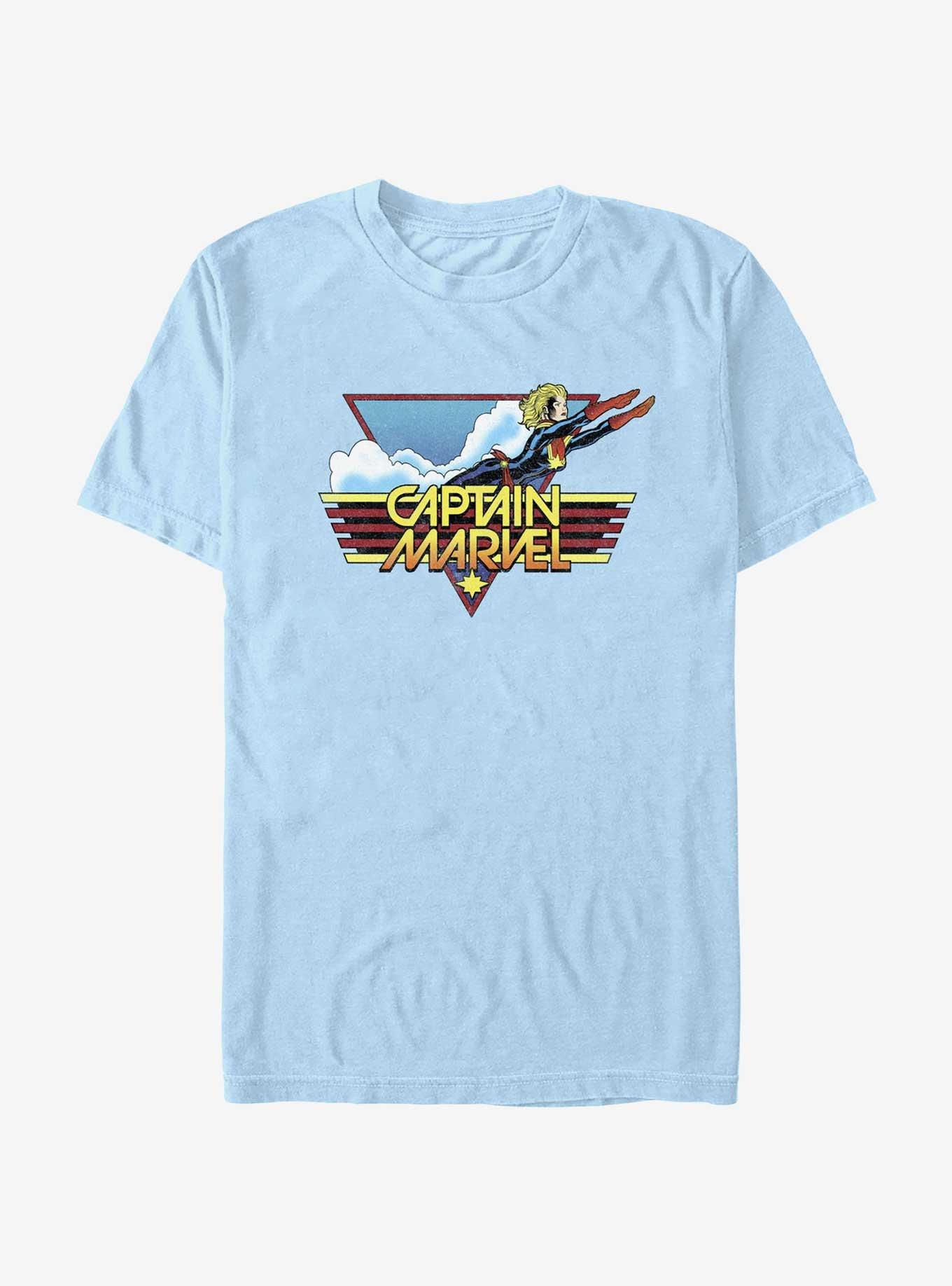 Marvel Captain Marvel Fly By T-Shirt