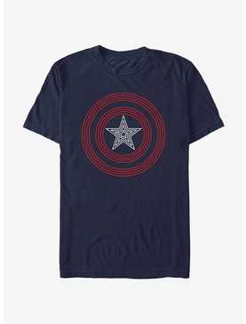 Marvel Captain America Continuous Logo T-Shirt, , hi-res