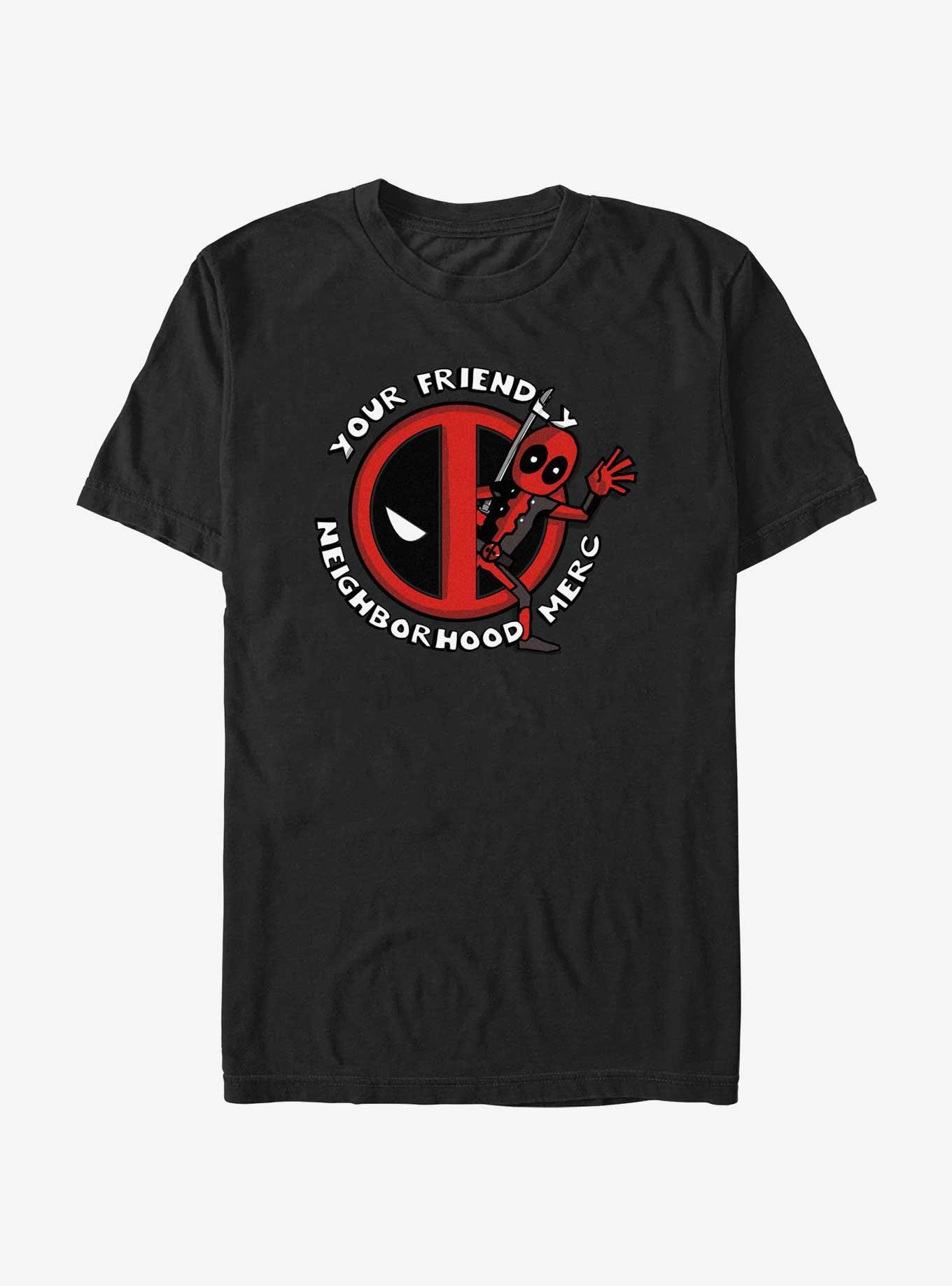 Marvel Deadpool Friendly Merc T-Shirt