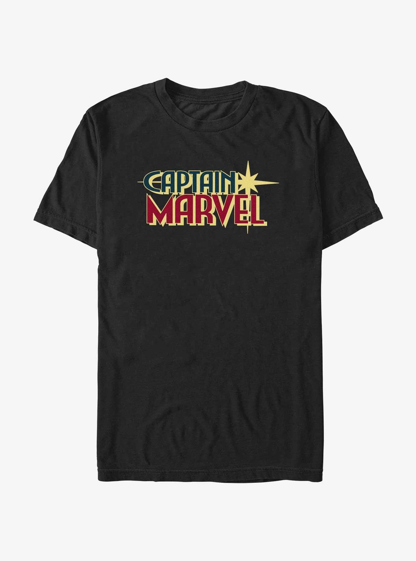 Marvel Captain Marvel Star Logo T-Shirt