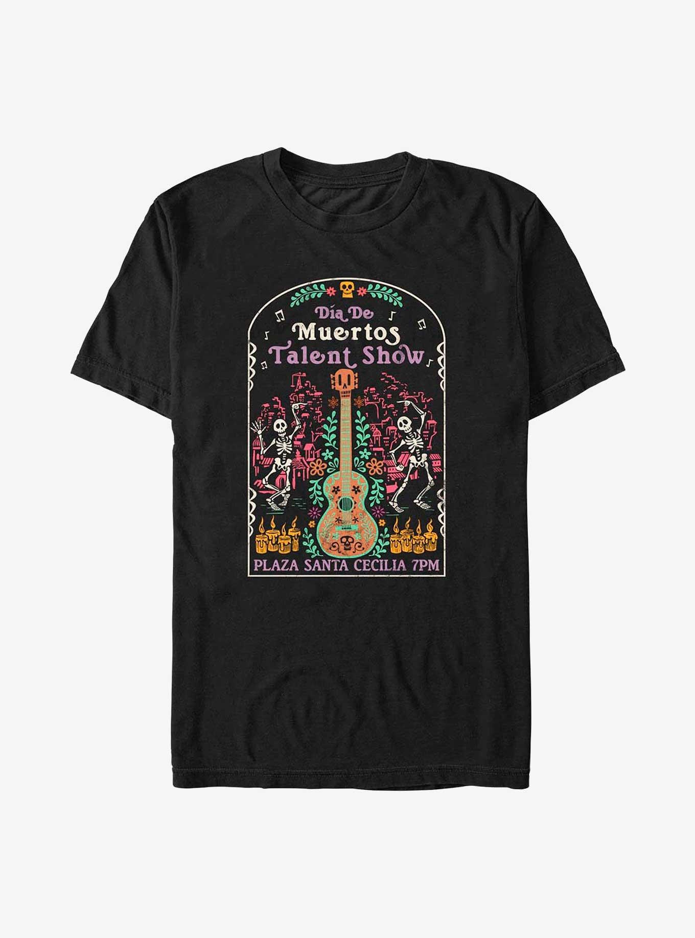 Disney Pixar Coco Dia De Muertos Talent Show Big & Tall T-Shirt