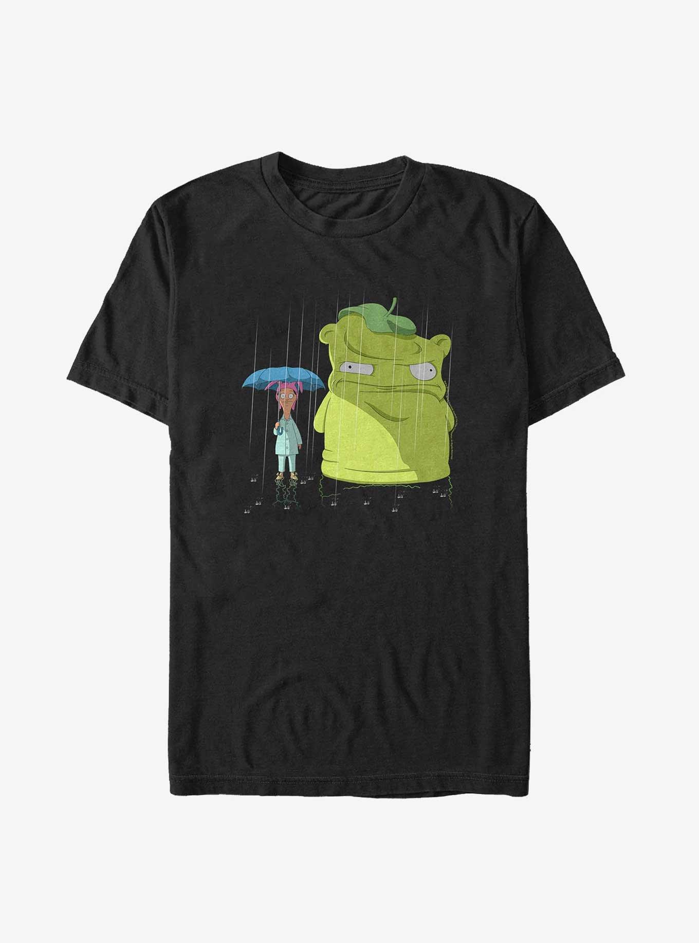 Bob's Burgers Kuchi Kopi and Louise Big & Tall T-Shirt, BLACK, hi-res