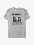 Home Alone Wet Bandits Wanted Poster Big & Tall T-Shirt, ATH HTR, hi-res