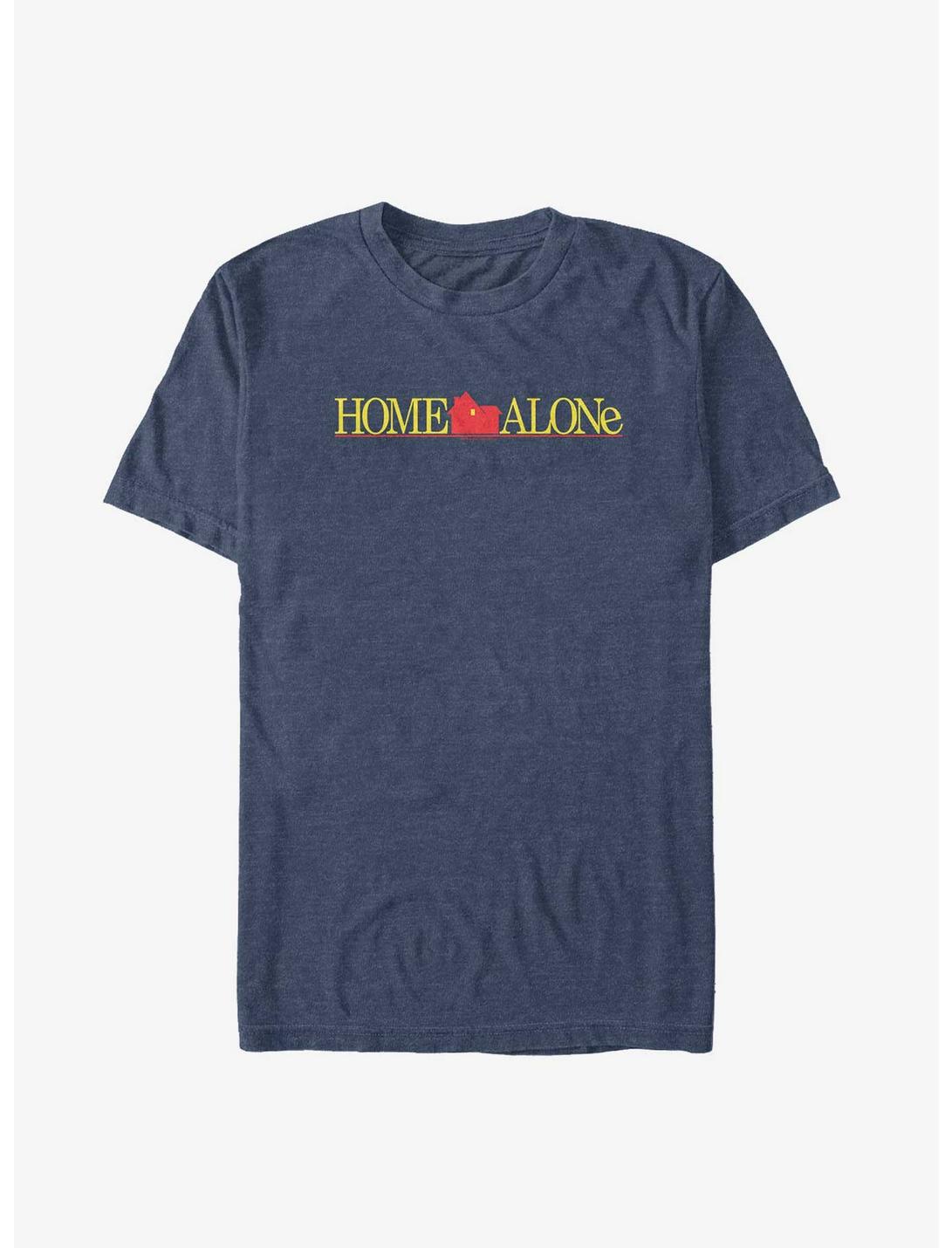 Home Alone Color Logo Big & Tall T-Shirt, NAVY HTR, hi-res