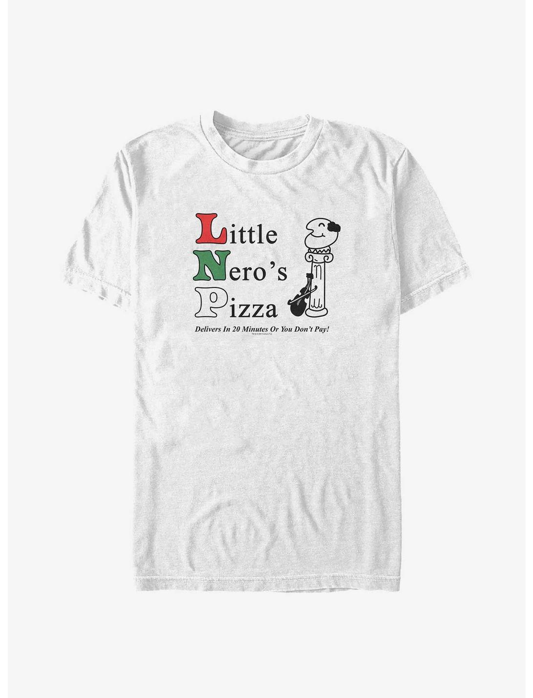 Home Alone Little Nero's Pizza Big & Tall T-Shirt, WHITE, hi-res