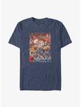Thundercats Vintage Anime Poster Big & Tall T-Shirt, NAVY HTR, hi-res