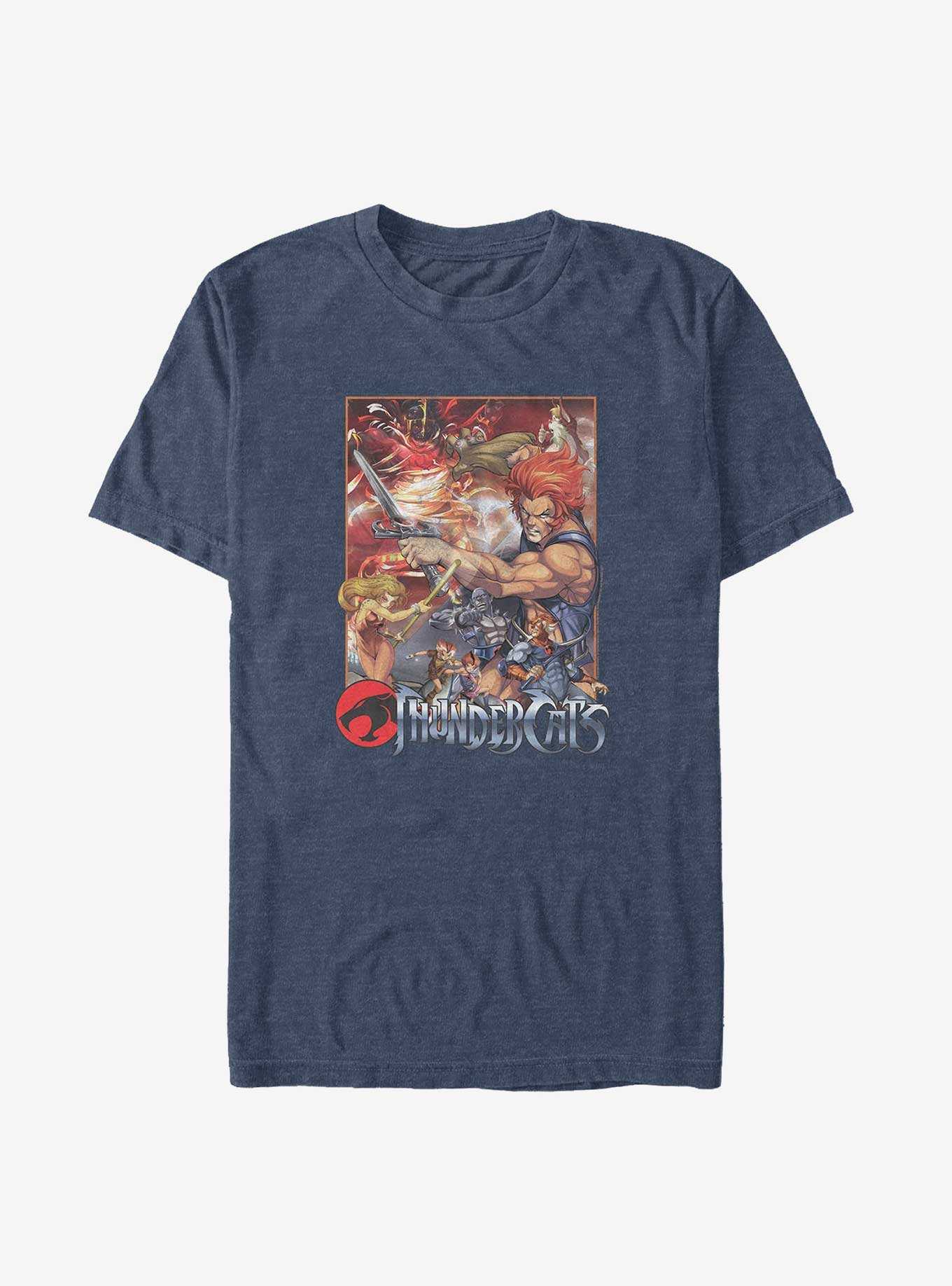 Thundercats Vintage Anime Poster Big & Tall T-Shirt, , hi-res