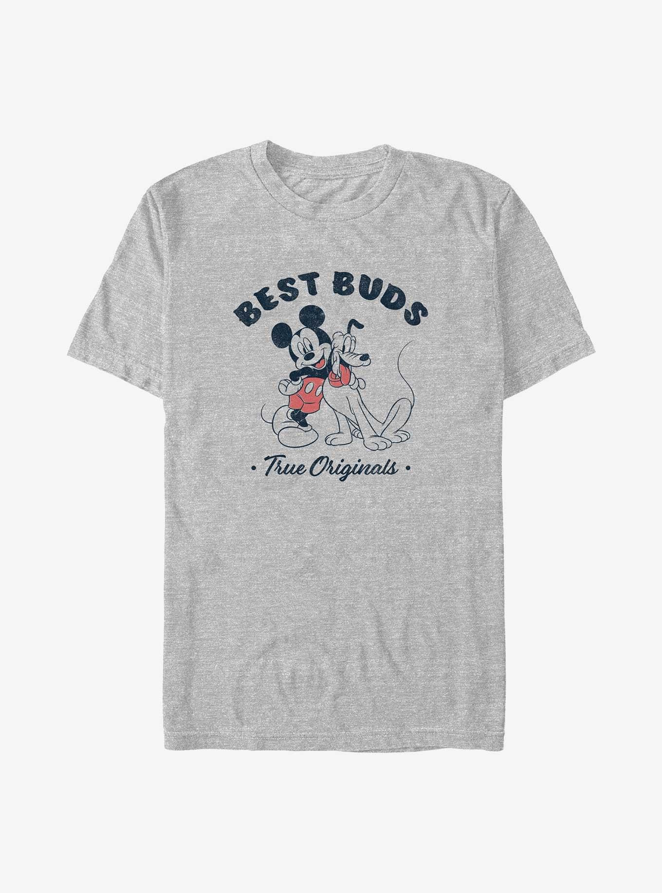 Disney Mickey Mouse & Pluto Vintage Best Buds Big & Tall T-Shirt, , hi-res