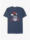 Disney Winnie The Pooh Santa Eeyore Big & Tall T-Shirt, NAVY HTR, hi-res