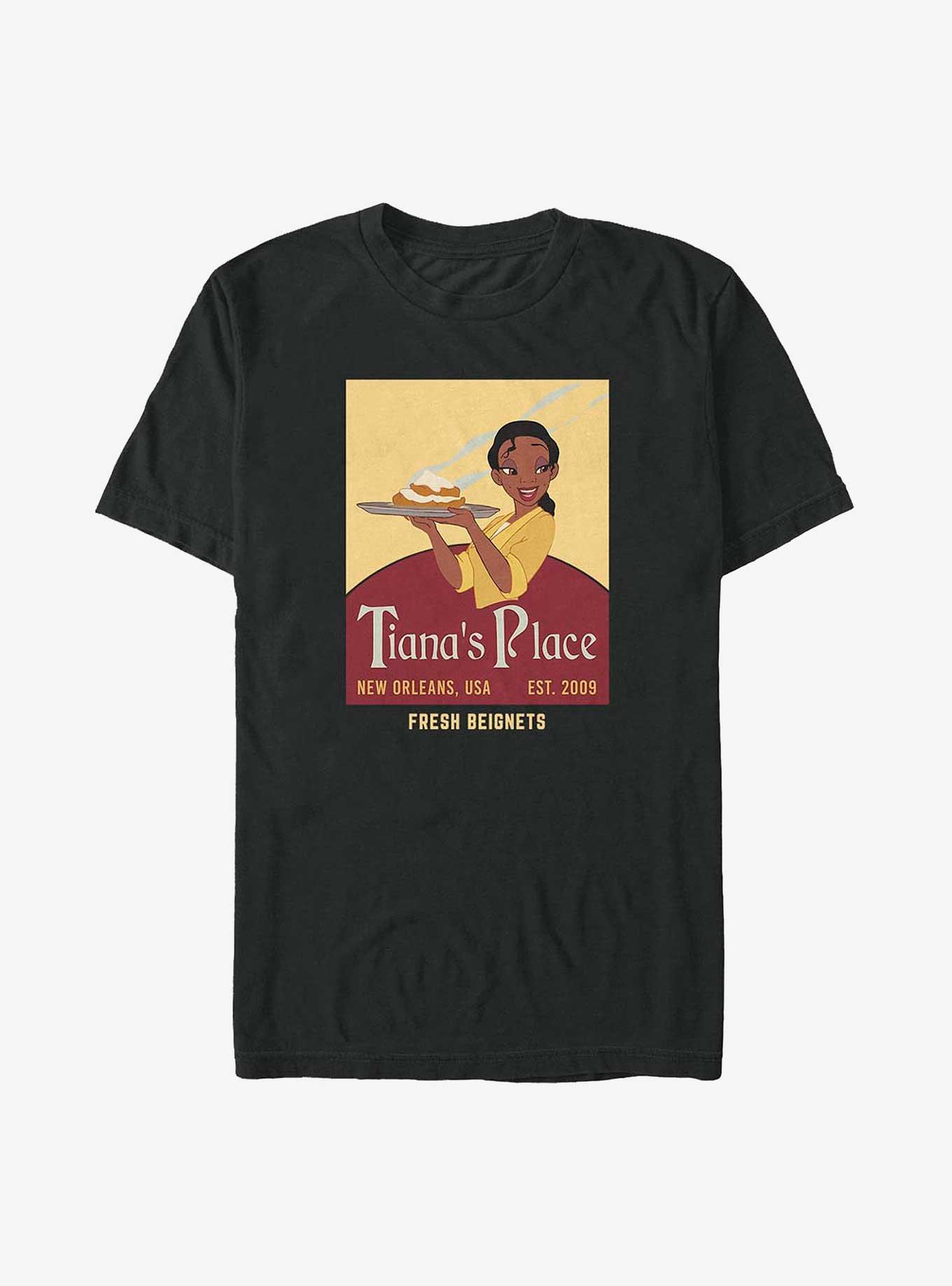 Disney The Princess and the Frog Tiana's Place Big & Tall T-Shirt, BLACK, hi-res