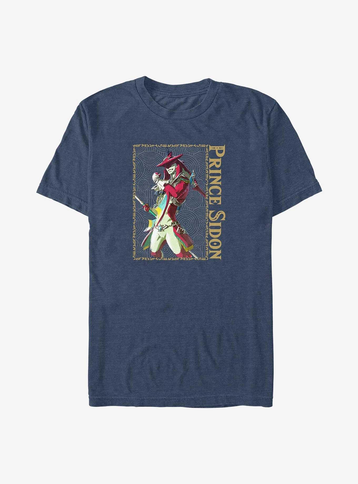 The Legend of Zelda: Tears of the Kingdom Prince Sidon Big & Tall T-Shirt