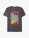 Disney Aladdin Genie On Vacation Big & Tall T-Shirt, CHAR HTR, hi-res