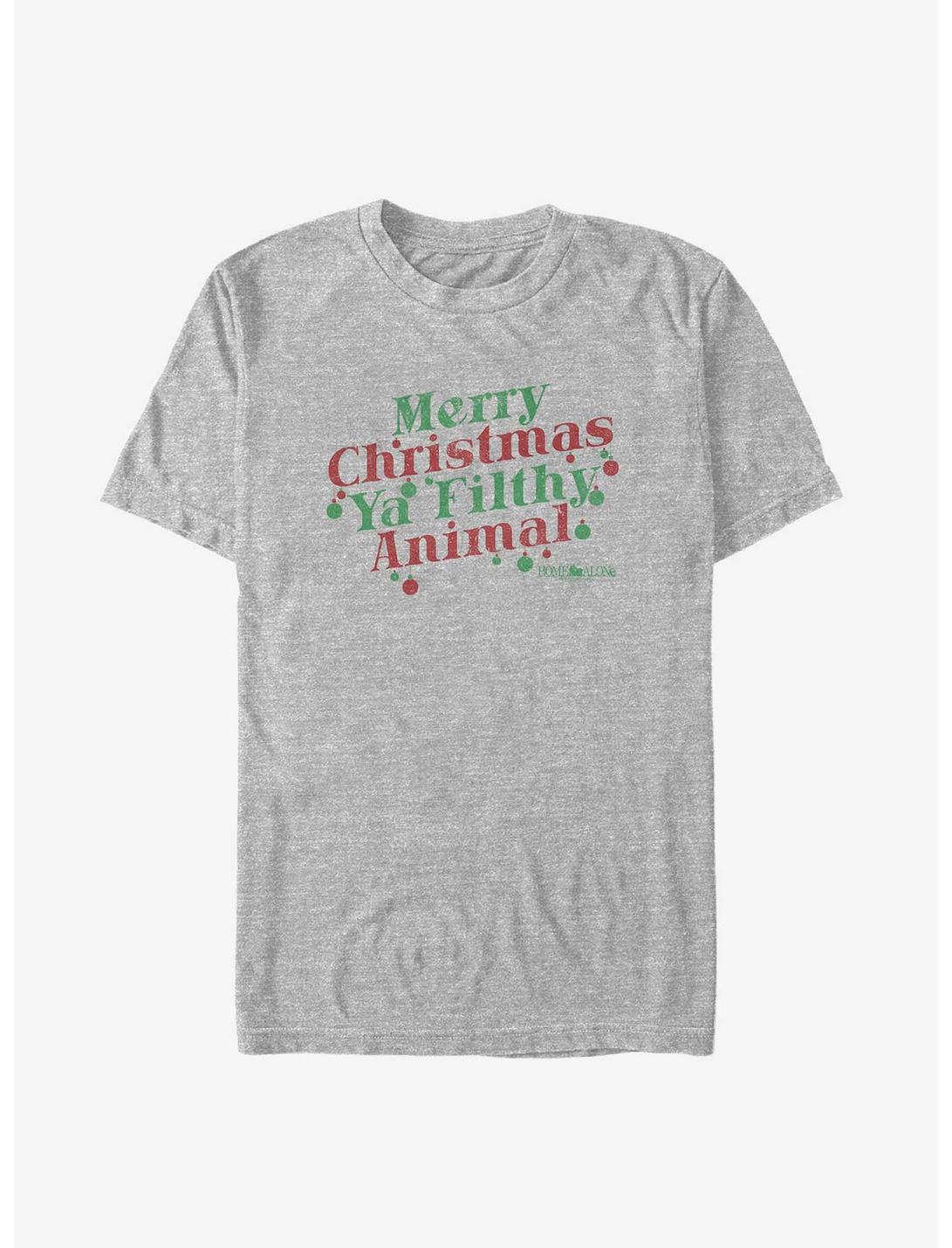 Home Alone Merry Christmas Ya Filthy Animal Xmas Big & Tall T-Shirt, ATH HTR, hi-res