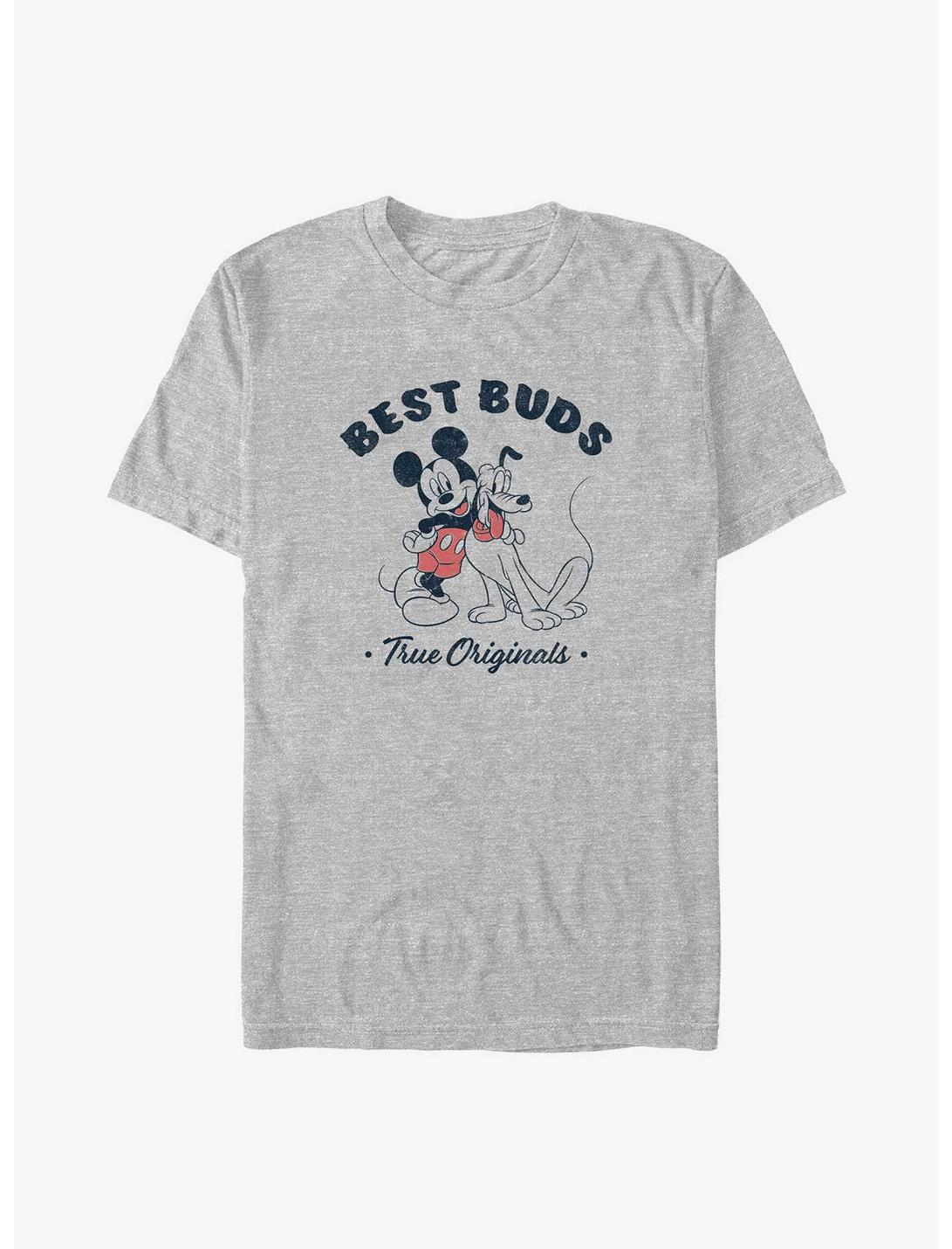 Disney Mickey Mouse Vintage Best Buds Big & Tall T-Shirt, ATH HTR, hi-res