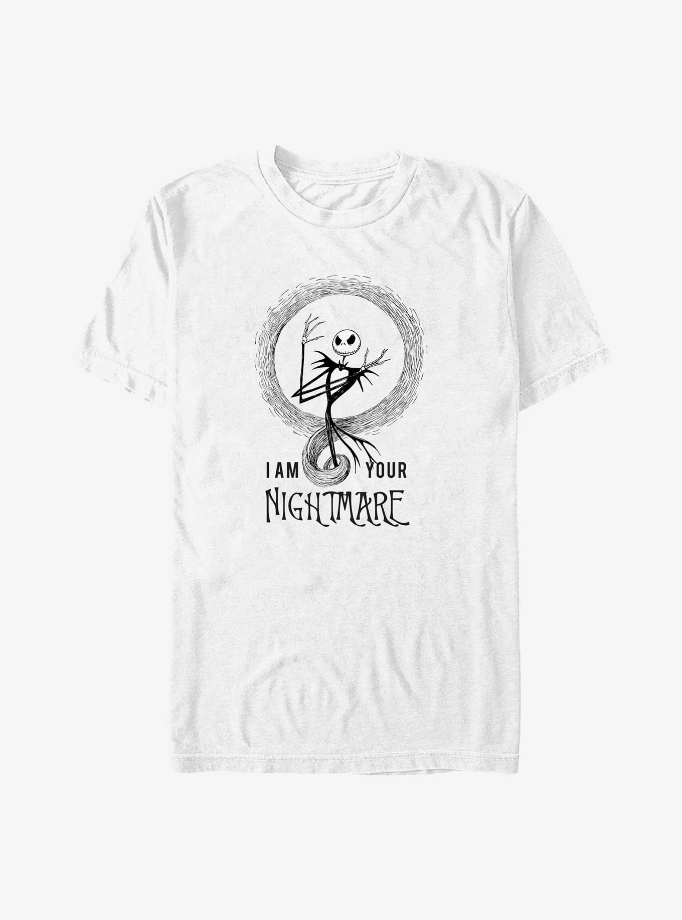 Disney The Nightmare Before Christmas Jack I Am Your Nightmare Big & Tall T-Shirt, WHITE, hi-res