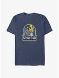 Sesame Street Friends For Life Big & Tall T-Shirt, NAVY HTR, hi-res