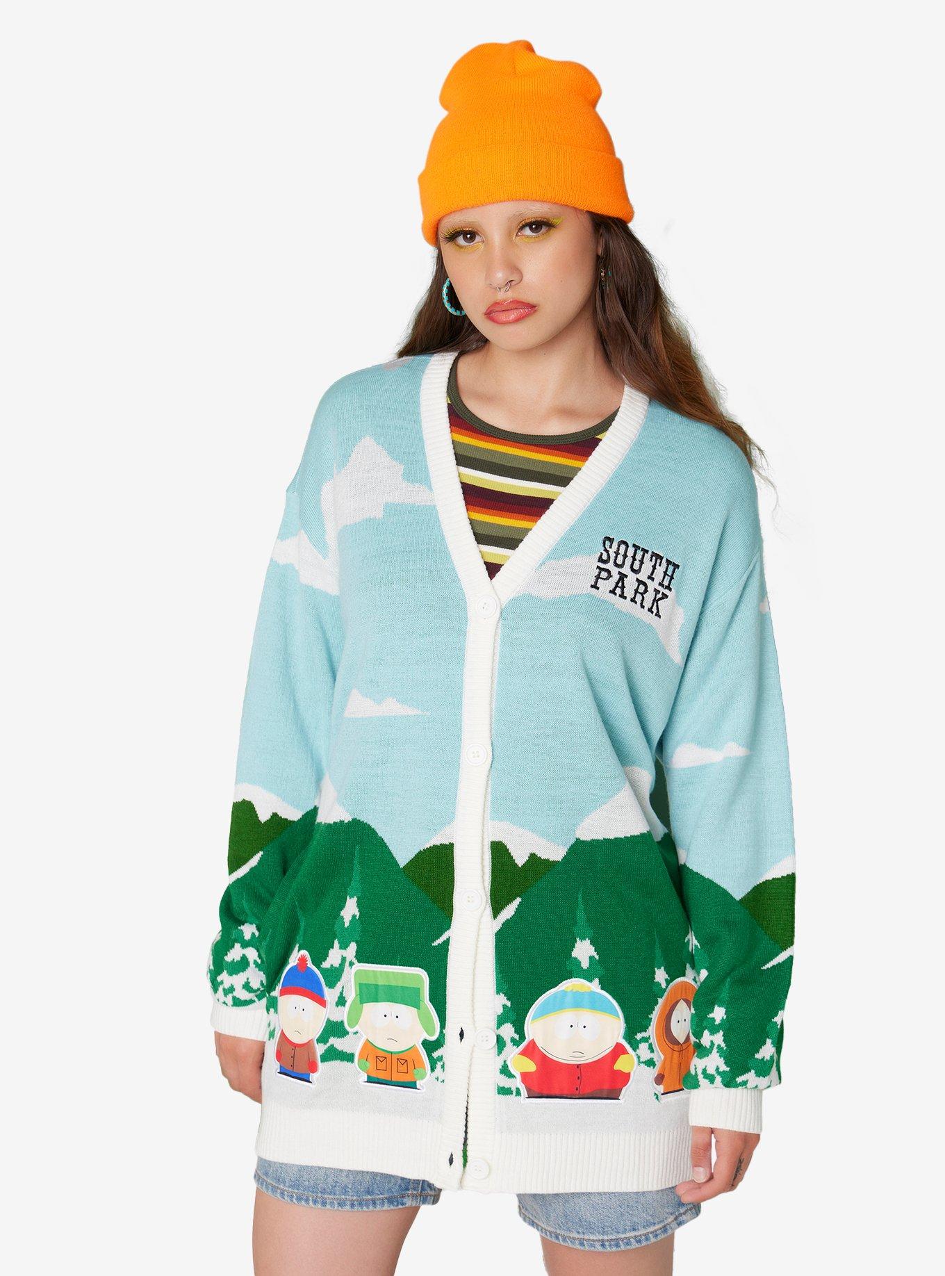 South Park Group Mountains Girls Cardigan, MULTI, hi-res