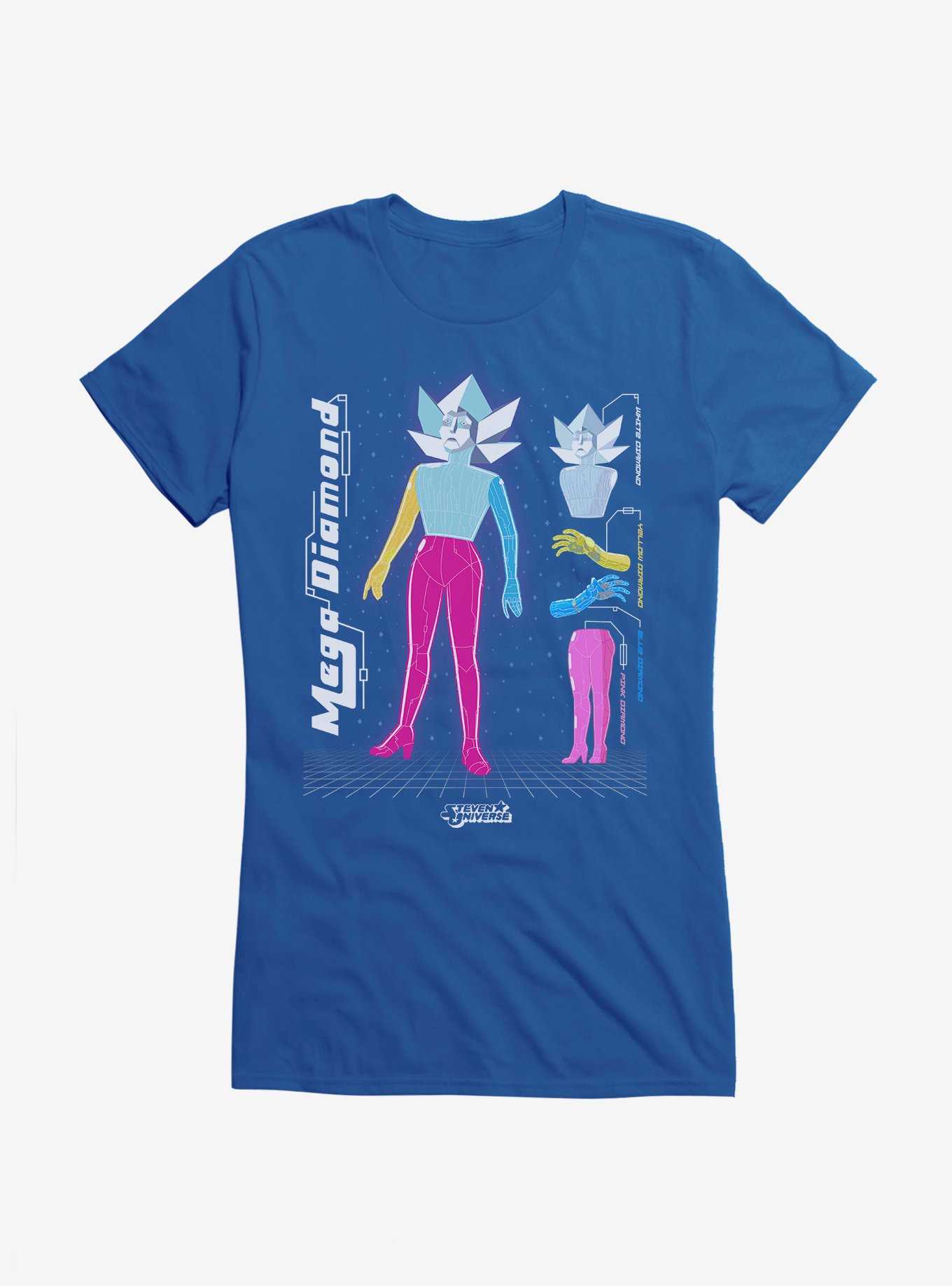 Steven Universe Mega Diamond Girls T-Shirt, , hi-res