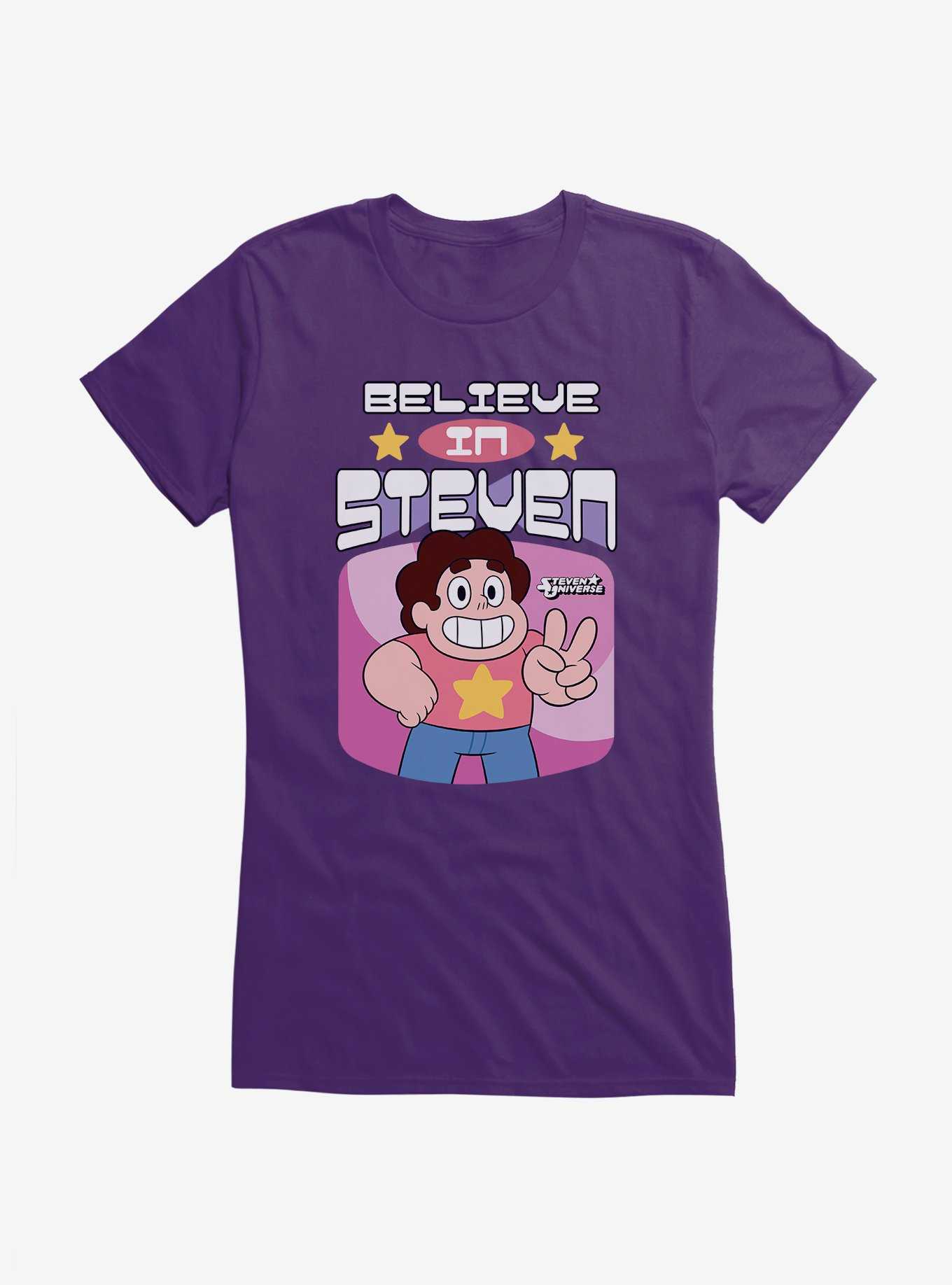 Steven Universe Believe In Steven Girls T-Shirt, , hi-res