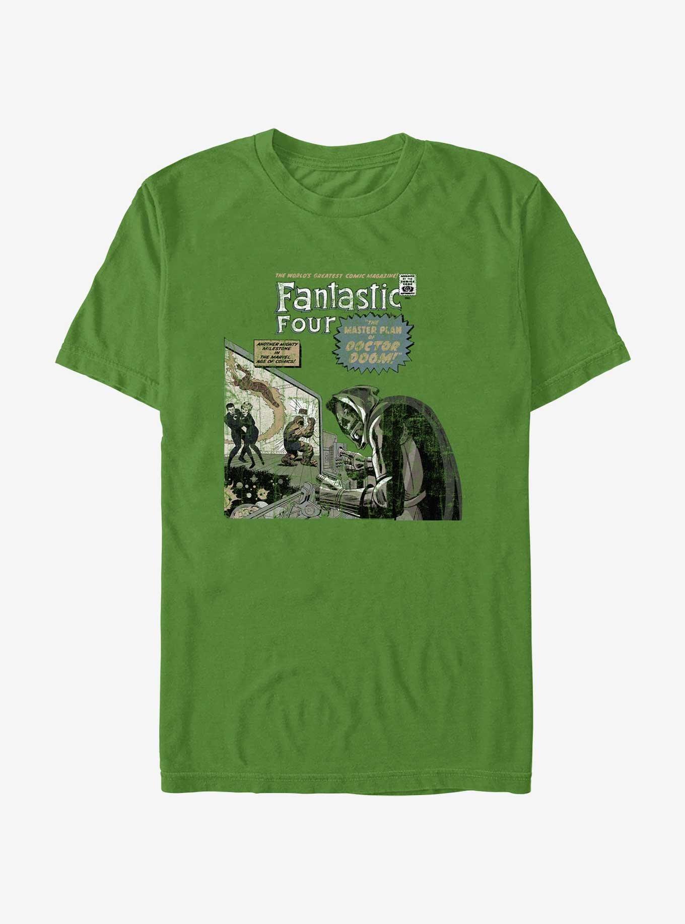 Marvel Fantastic Four Doomnation T-Shirt, KELLY, hi-res