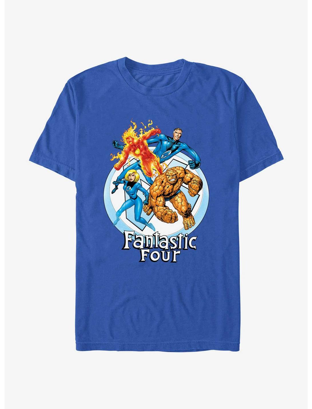 Marvel Fantastic Four Feelin' Fantastic T-Shirt, ROYAL, hi-res