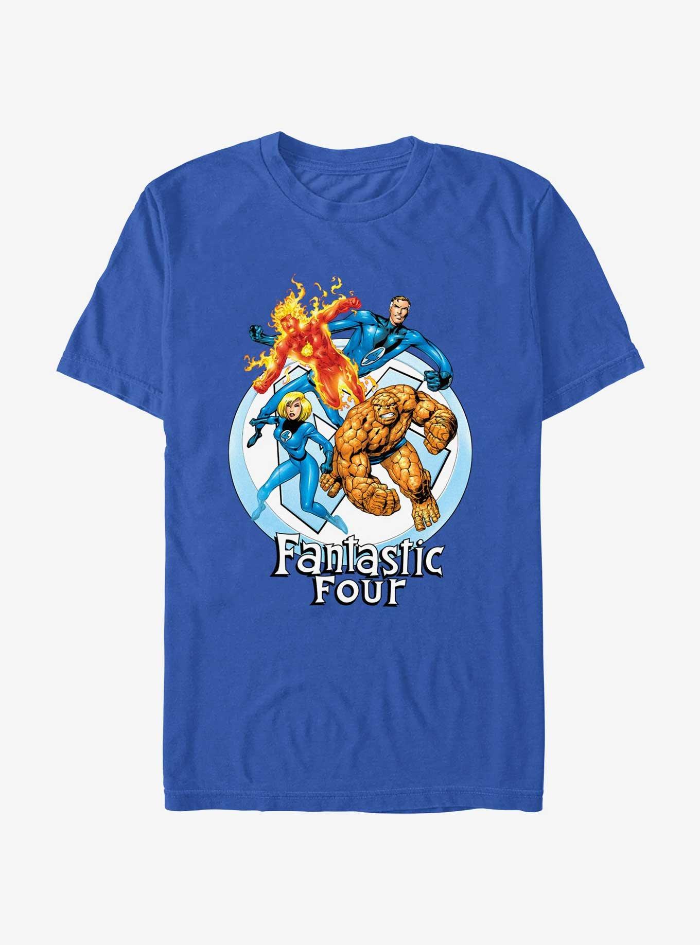 Marvel Fantastic Four Feelin' Fantastic T-Shirt, ROYAL, hi-res