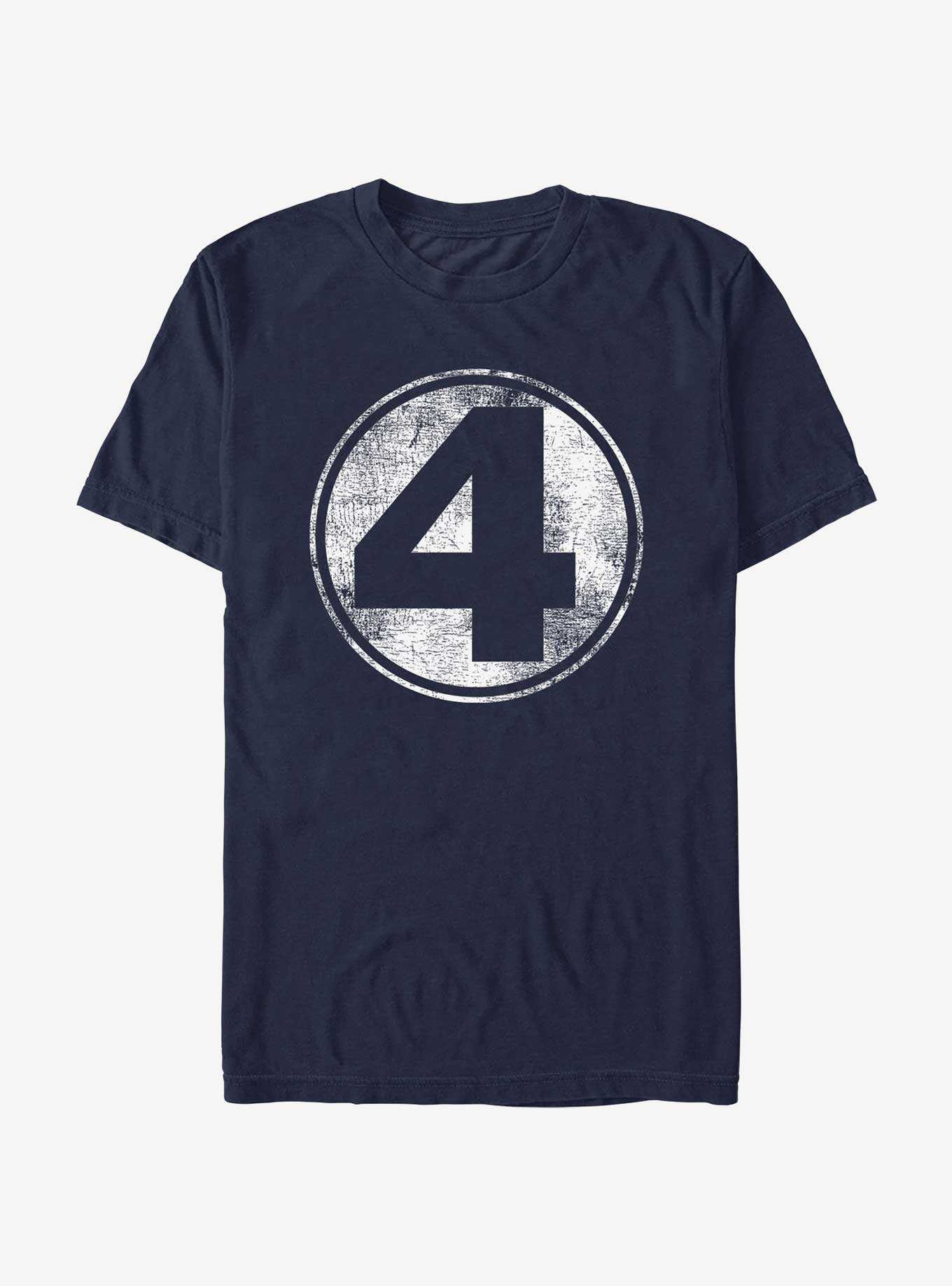 Marvel Fantastic Four Distressed Logo T-Shirt, , hi-res