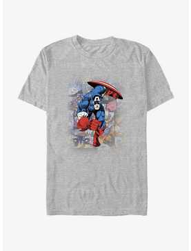Marvel Captain America Wing Head T-Shirt, , hi-res