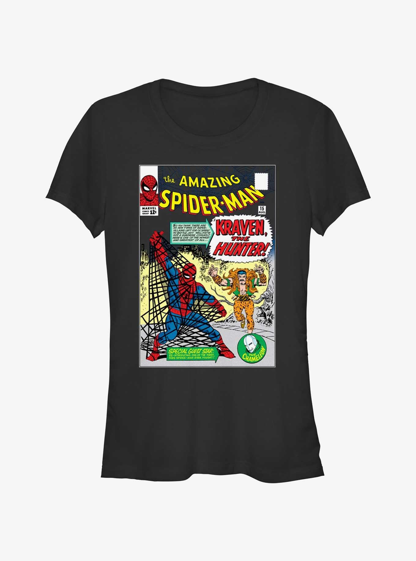 Marvel Kraven The Hunter Amazing Spider-Man Comic Girls T-Shirt
