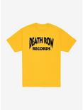Death Row Records Yellow Logo T-Shirt, , hi-res