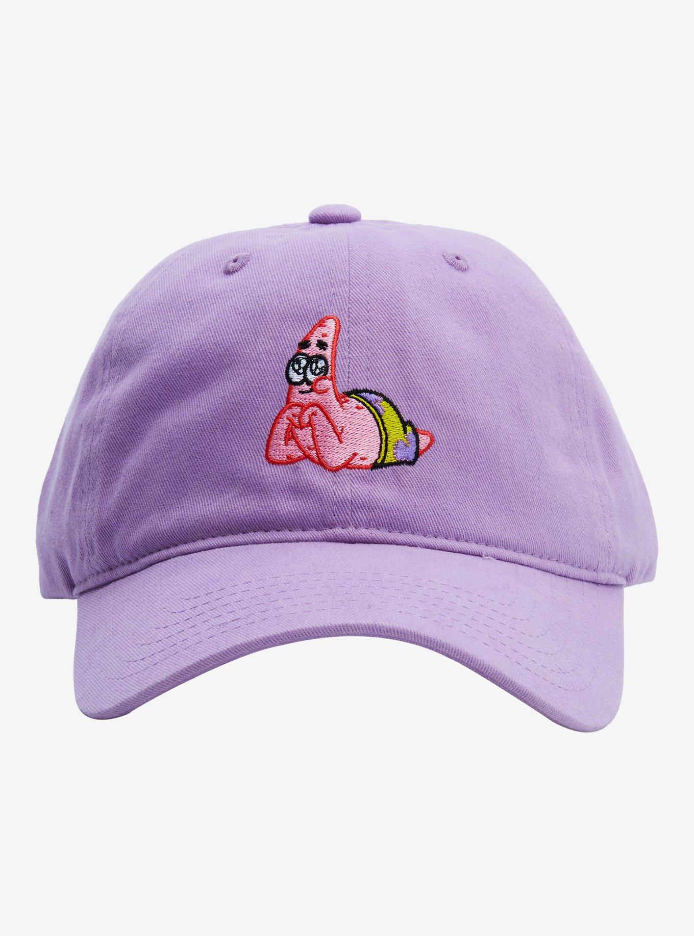 SpongeBob SquarePants Patrick Star Purple Ball Cap — BoxLunch Exclusive, , hi-res