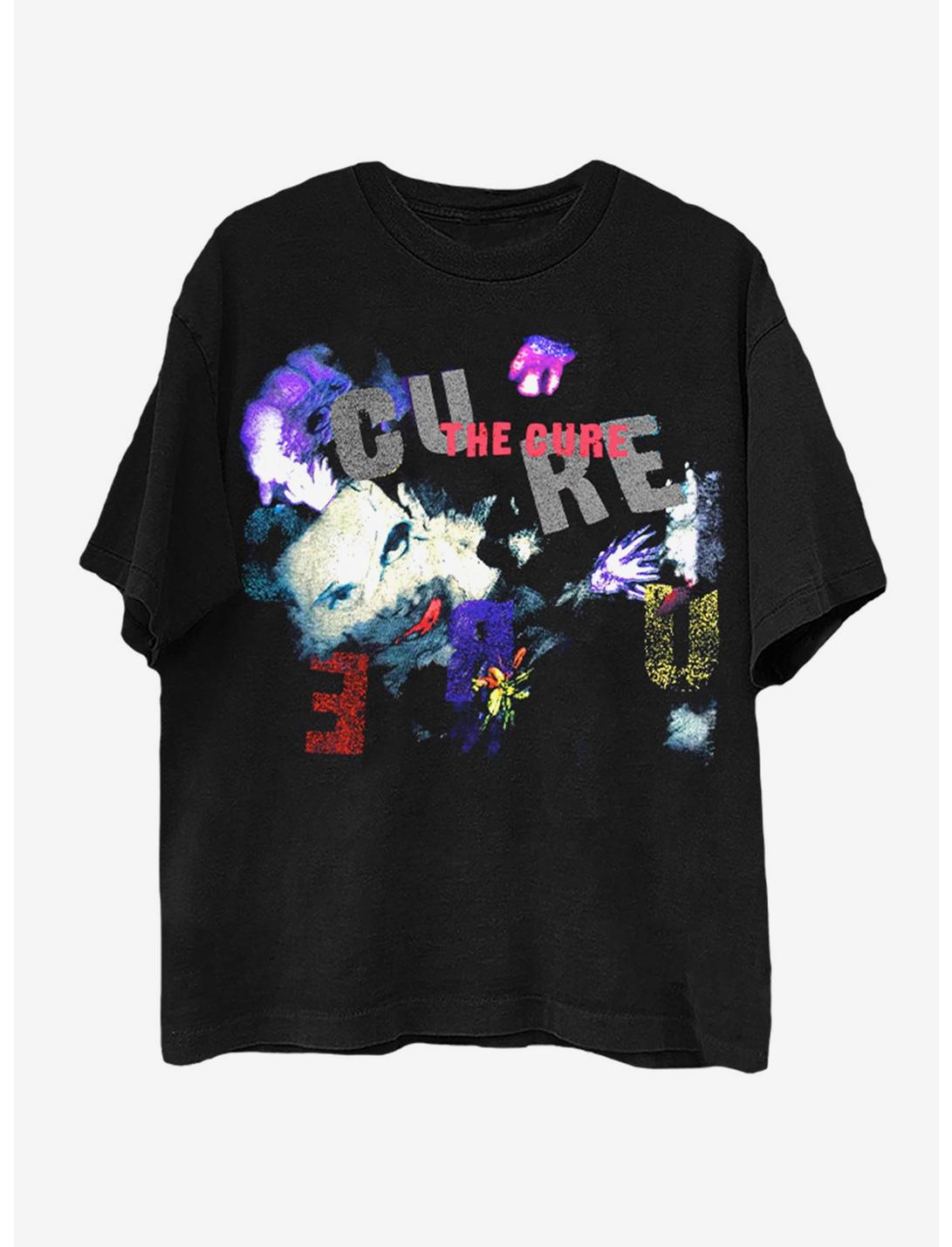 The Cure The Prayer Tour 1989 Boyfriend Fit Girls T-Shirt, BLACK, hi-res