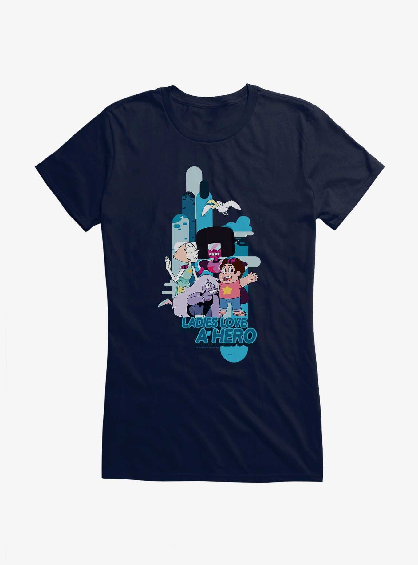 Steven Universe Ladies Love A Hero Girls T-Shirt, , hi-res